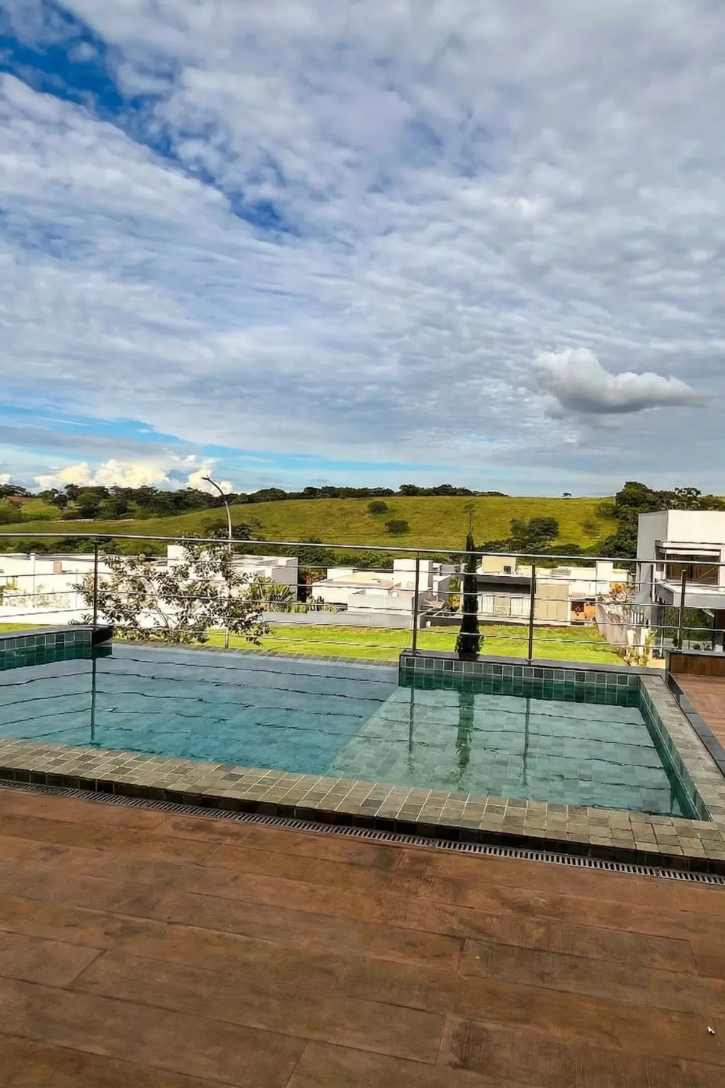 Guarda Corpo Aco Inox Piscina Borda Infinita Sul De Minas Mg